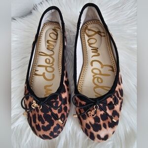 Sam Edelman Leopard Print Ballet Flats